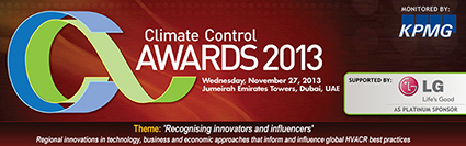 Climate Control Awards 2013